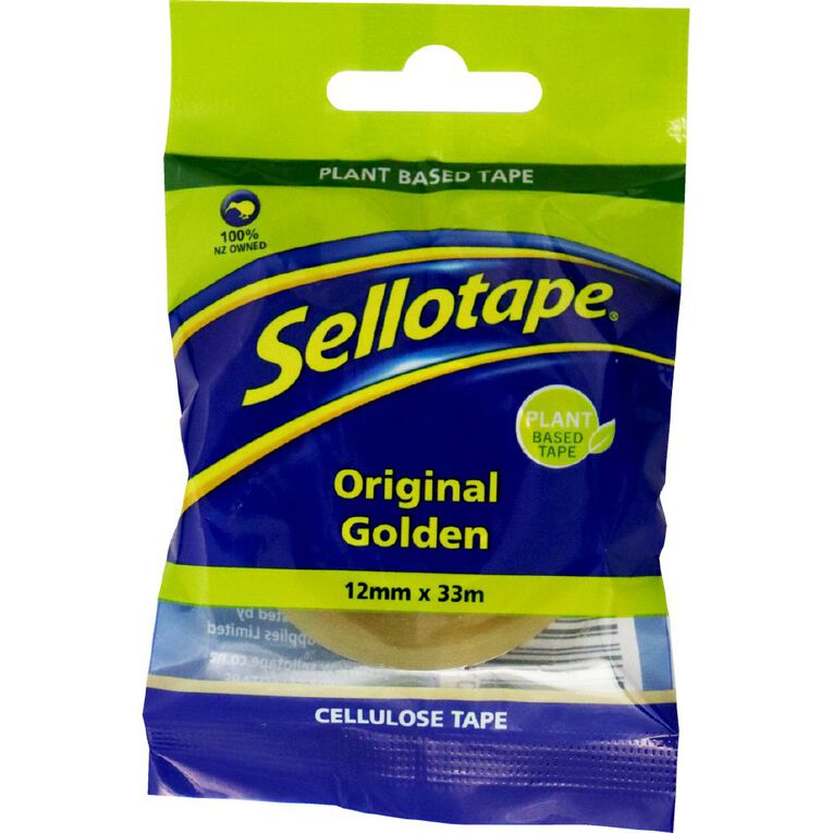 Sellotape Cellulose Tape 12mm x 33m, , hi-res