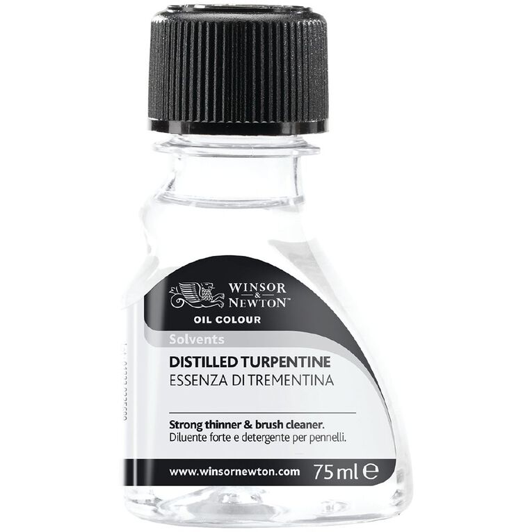 Winsor & Newton Distilled Turpentine 75ml, , hi-res
