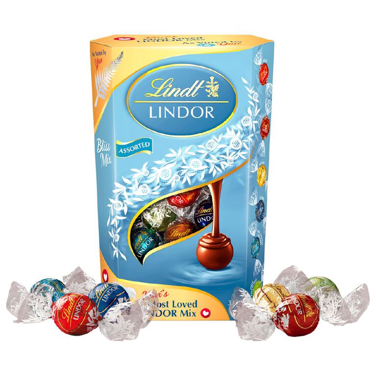 Lindt Lindor Kiwi Bliss Mix 333g, , hi-res