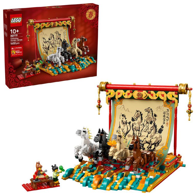 LEGO Chinese Festivals Spring Galloping Horses 80119, , hi-res