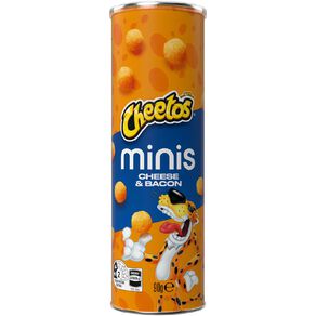 Cheetos Minis Cheese & Bacon Can 90g