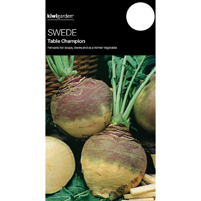Kiwi Garden Swede Table Champion Seeds, , hi-res