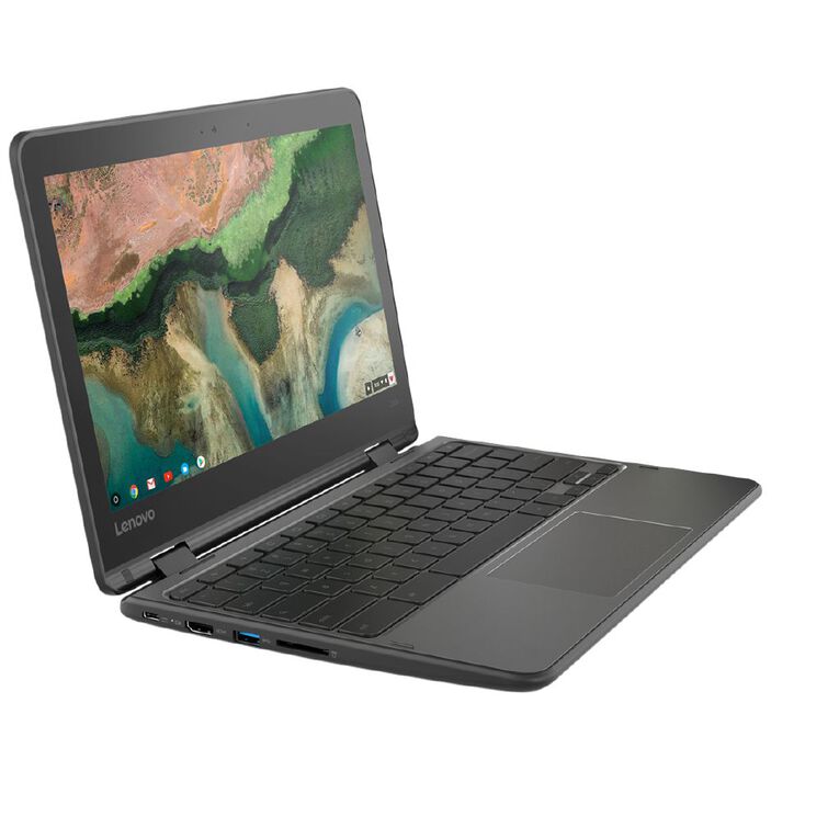 Lenovo 11.6in 300E Chromebook HD Intel Celeron N4020  4GB 32GB SSD Black, , hi-res