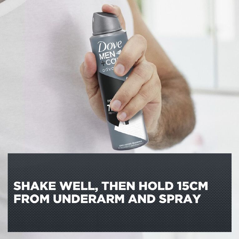 Dove Men's Antiperspirant Advance Invsible Dry 250ml, , hi-res