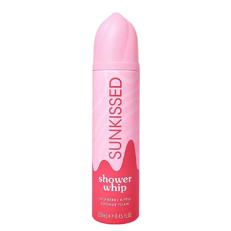 Sunkissed Shower Whip Raspberry Ripple 250ml, , hi-res