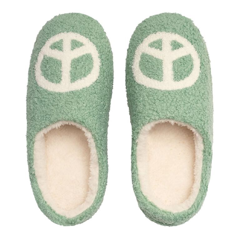 H&H Women's Novelty Fun Slippers, Green Light, hi-res