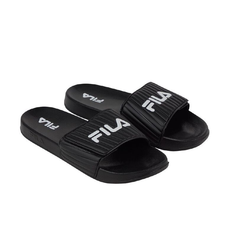Fila Men's Cala Slides, Black, hi-res