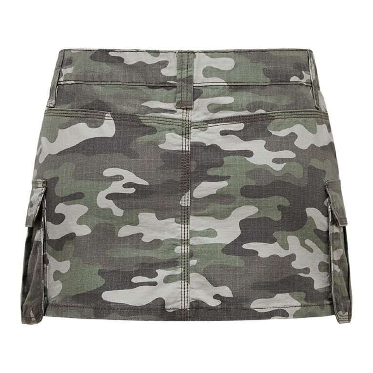 Garage Women's Camo Mico Mini, Green Mid, hi-res