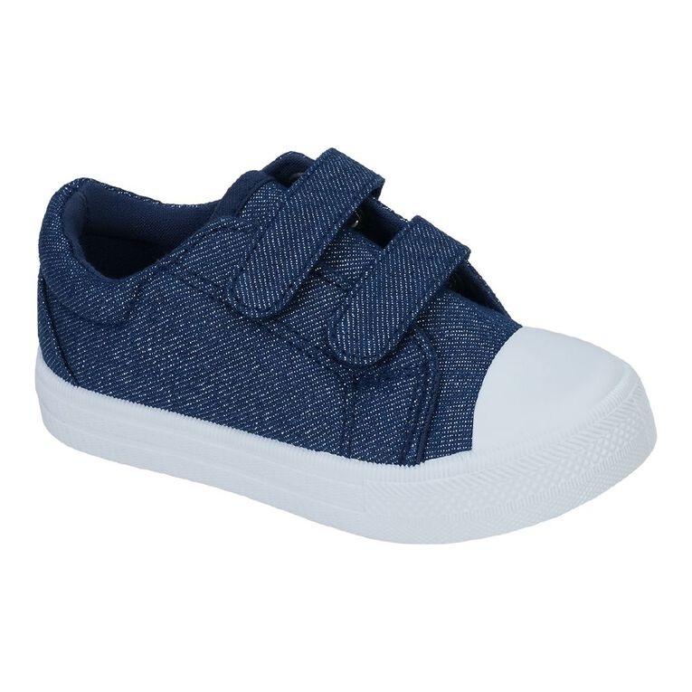 Young Original Junior Kids' Sparkle Sneakers, Navy, hi-res