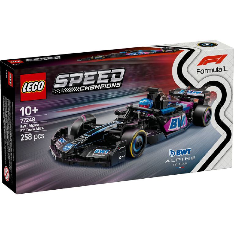 LEGO Speed Champions BWT Alpine F1 Team A524 Race Car 77248, , hi-res