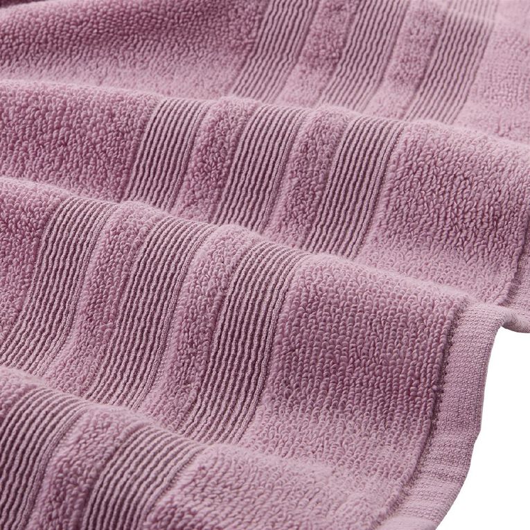 Living & Co Plush Plain Spa Towel Lilac, , hi-res