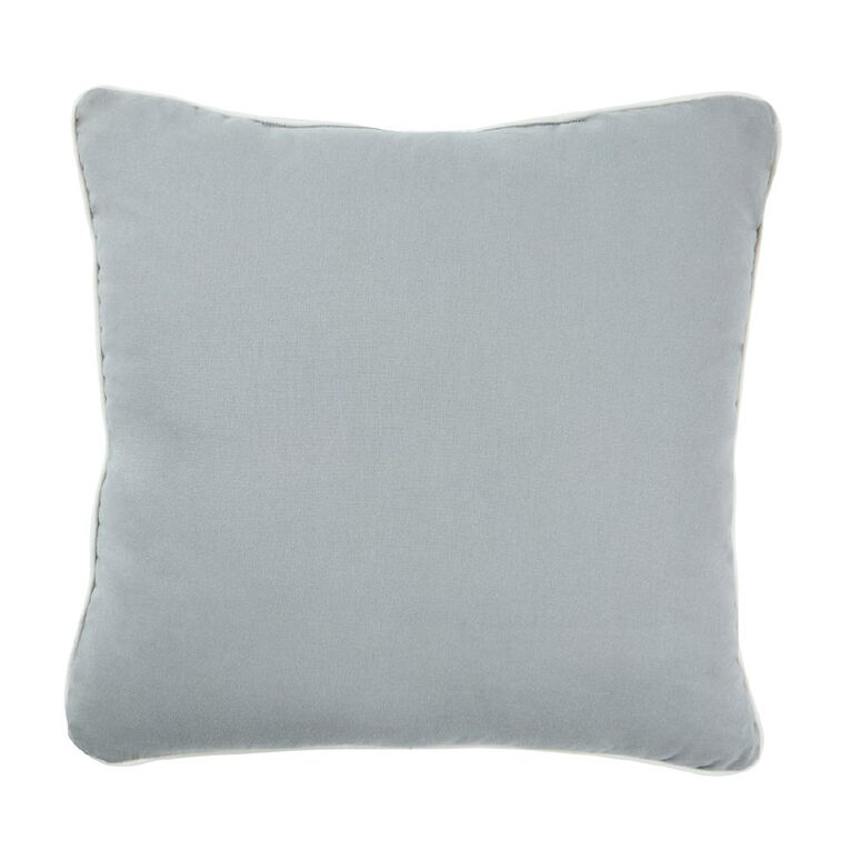 Living & Co Cushion 2 Pack Grey 43cm x 43cm, , hi-res