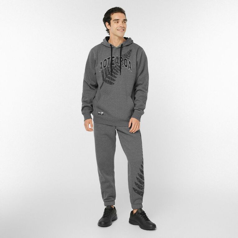 Active Intent Supporter Trackpants, Charcoal/Marle, hi-res