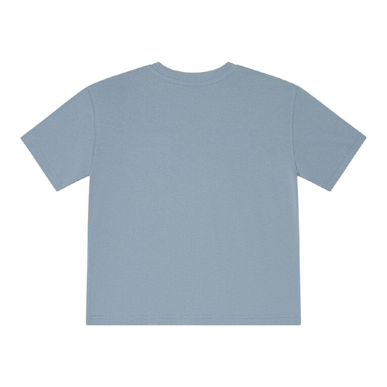 Young Original Short Sleeve Relaxed Pocket Tee, Blue Mid, hi-res