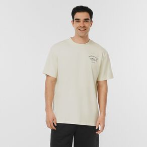 H&H Men's Relaxed Fit Graphic Tee