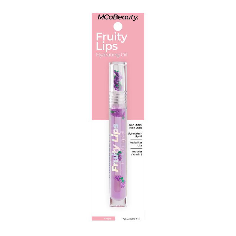 MCoBeauty Fruity Lips Hydrating Oil Grape, , hi-res