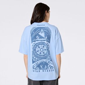 H&H Moana Women's Short Sleeve Moana Gramma Tala Print Tee