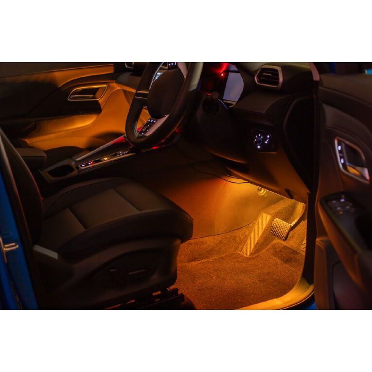 Autoworx Car Interior LED Strip 4 Pack, , hi-res