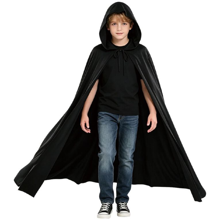 Scarehouse Hooded Cape Kids Small, , hi-res