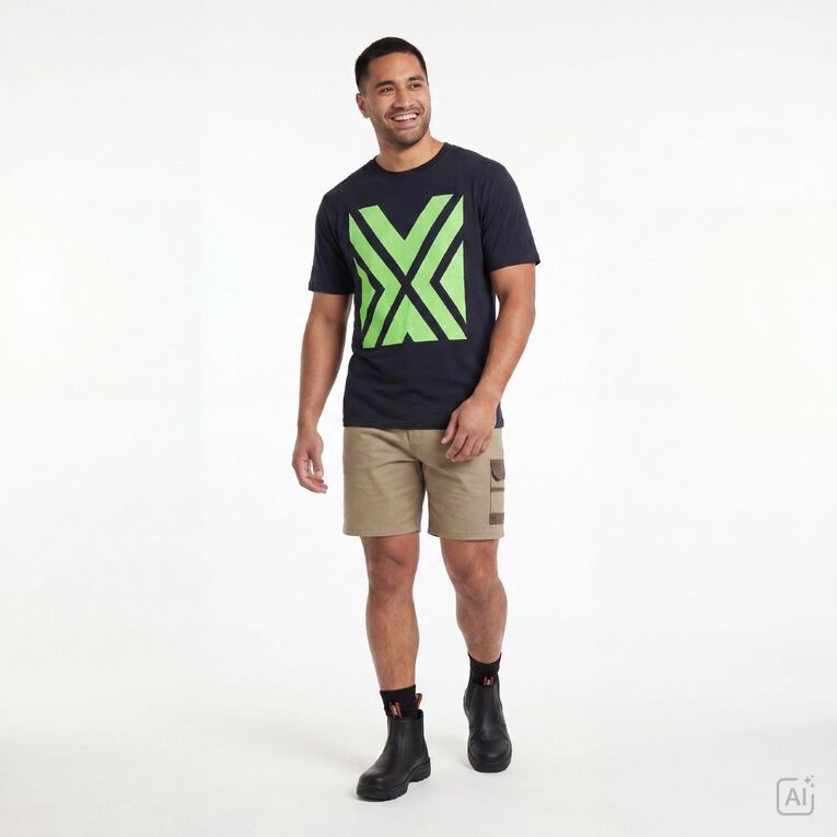 Rivet Men's Utility Shorts, Tan, hi-res