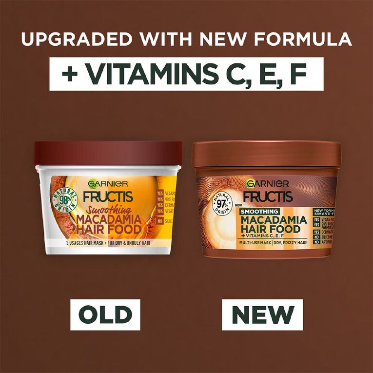 Garnier Fructis Hair Food Macadamia 390ml, , hi-res