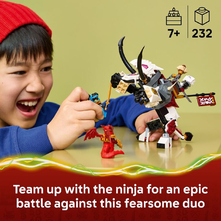 LEGO Ninjago Zilvars Beast against Kai & Nya 71863, , hi-res