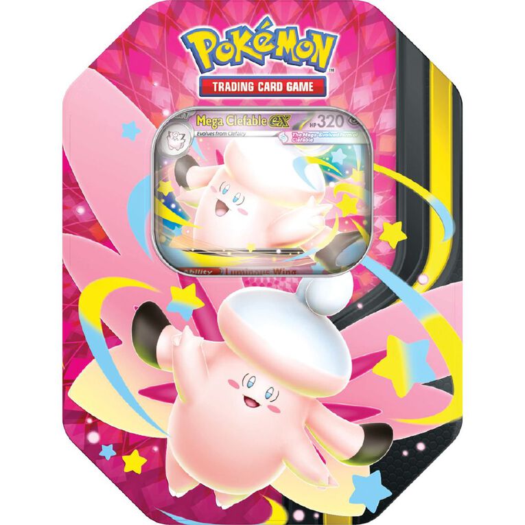 Pokemon Mega Moonlit Tin LIMIT 2 Per Customer Assorted, , hi-res