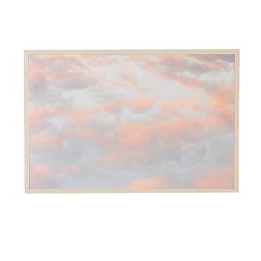 Living & Co Clouds Framed Print 60cm x 90cm