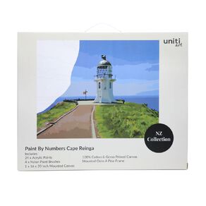 Uniti Art Paint By Numbers Cape Reinga