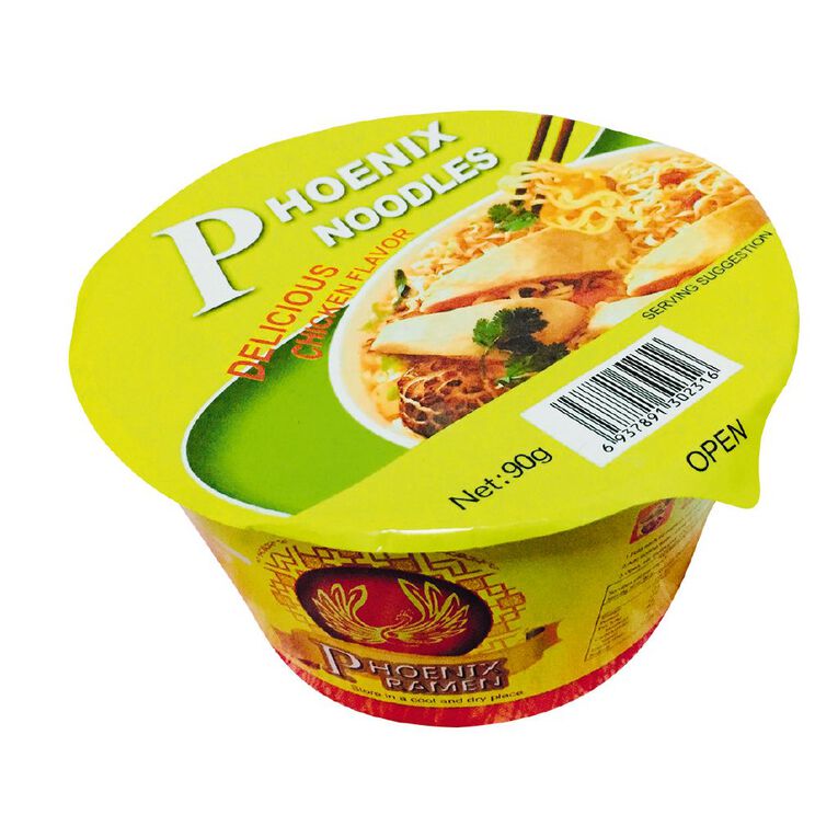 Phoenix Bowl Chicken Noodles 90g The Warehouse