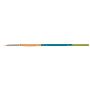 Princeton Snap Brush Short Handle Taklon Round 0 White