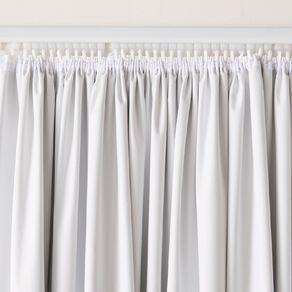 Living & Co Curtain Lining White 230-330cm Wide/205cm Drop