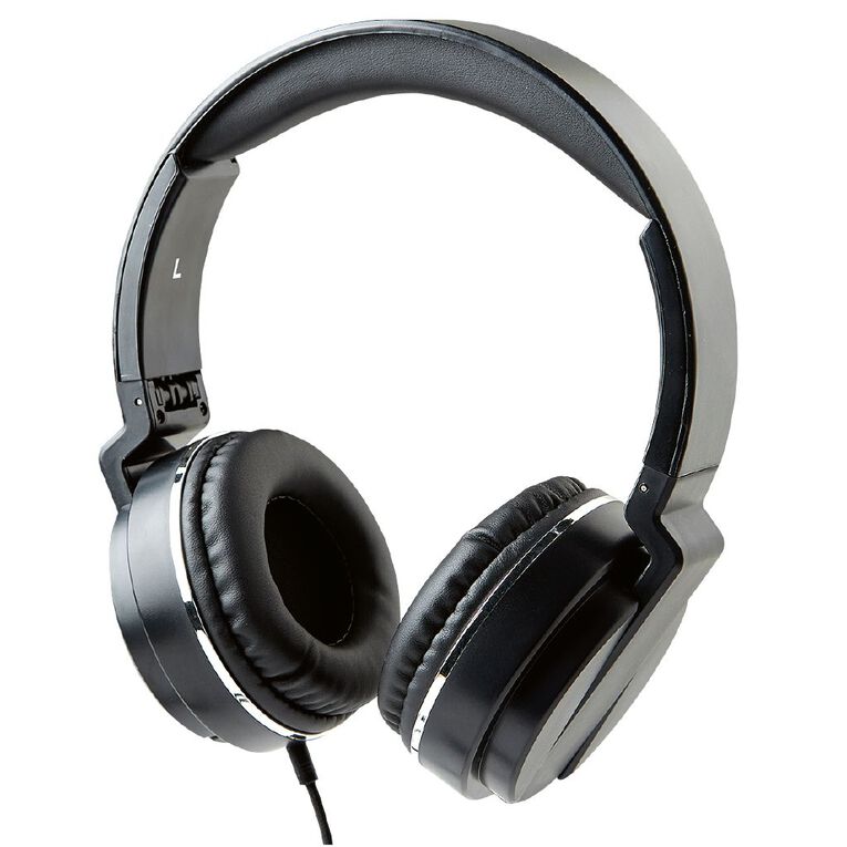 Tech.Inc Over Ear Headphones Black, , hi-res