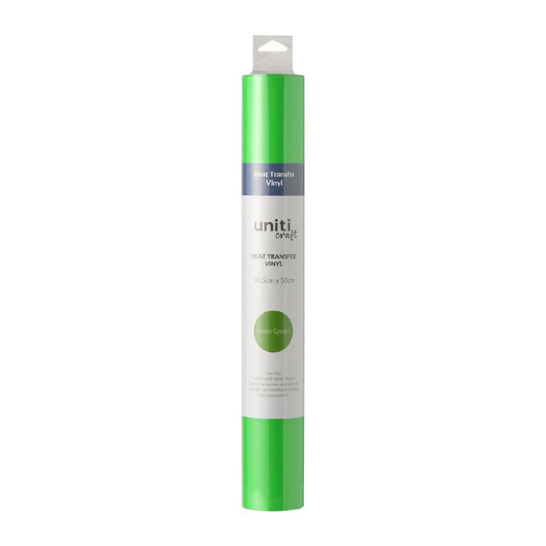 Uniti Craft Heat Transfer Vinyl 30.5Cm X 50Cm Green, , hi-res