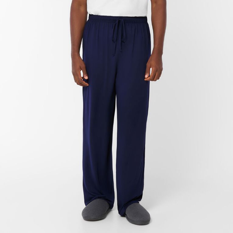 H&H Men's Comfy Sleep Pants, Blue Dark, hi-res