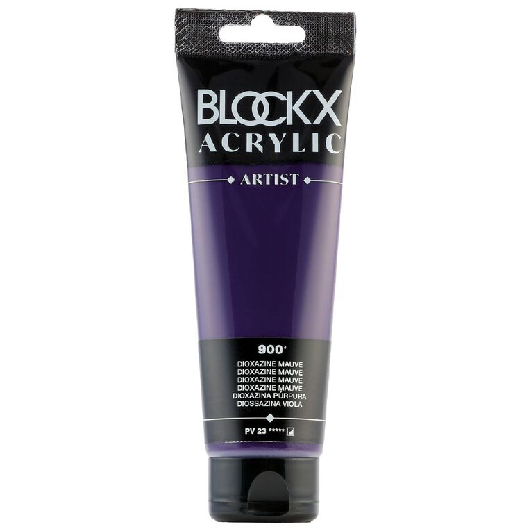 BLOCKX Acrylic Tube Dioxazine Mauve 120ml, , hi-res