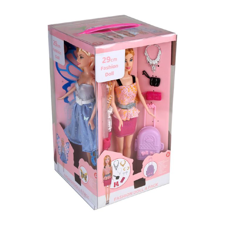 Doll 4 Pack Assorted, , hi-res