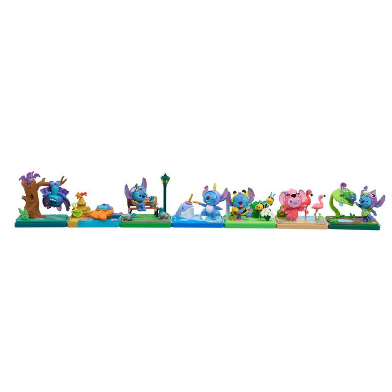 Stitch Goes Wild Collectible Figures Blind Boxes Assorted, , hi-res