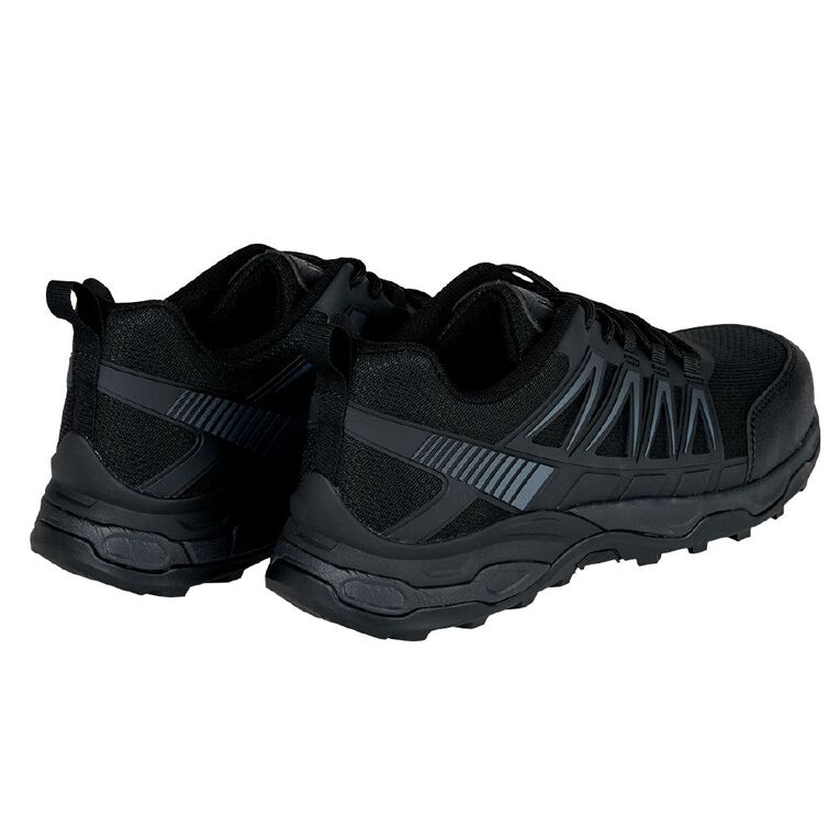 Rivet Men's Renegade Steel Toe Work Shoes, Black, hi-res