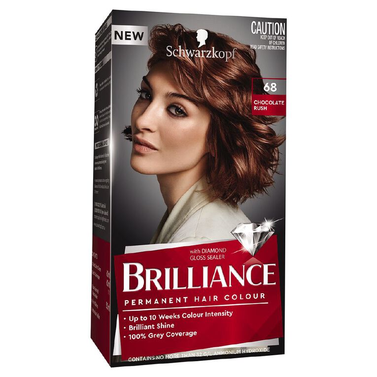 Schwarzkopf Brilliance Hair Colour Chocolate Rush 68 The Warehouse