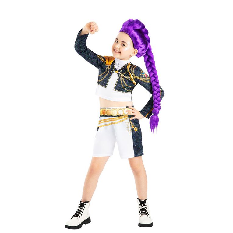 KPop Demon Hunters Rumi Gold Costume 7-8 Years, , hi-res