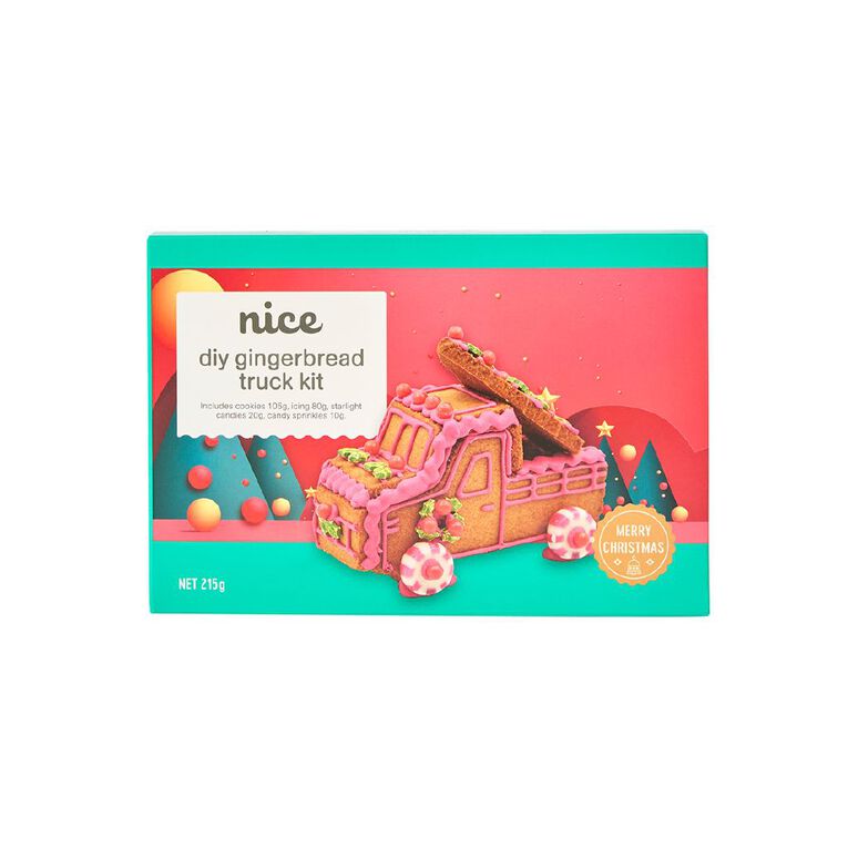 Nice DIY Gingerbread Truck 215g, , hi-res