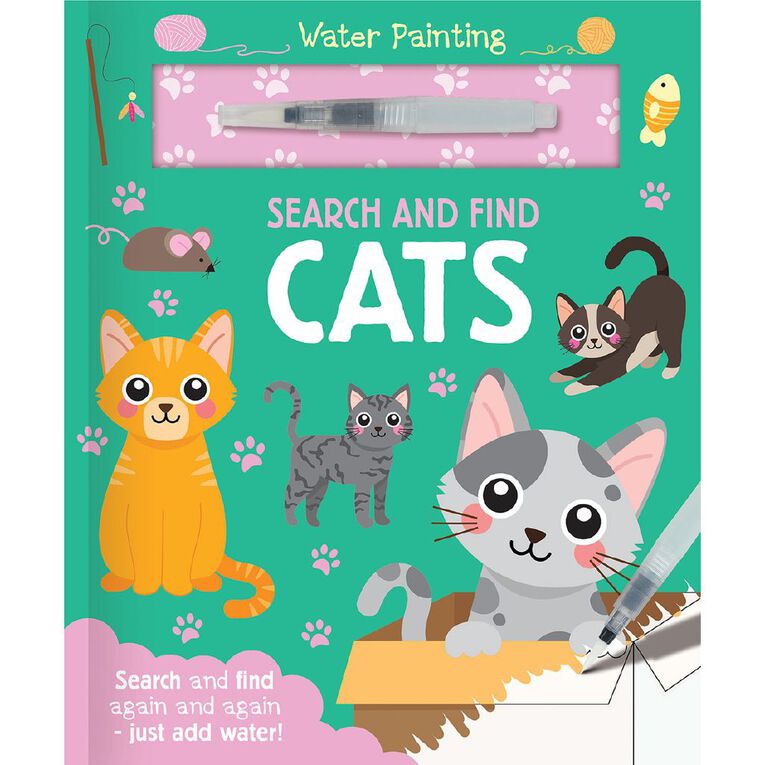Water Painting Search & Find: Cats, , hi-res
