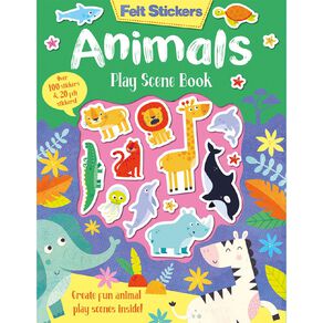 Felt Sticker Book: Animals by Kit Elliot