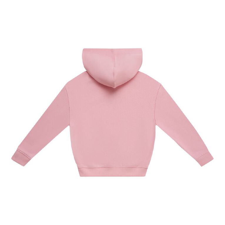 Young Original Plain Pullover Hoodie, Pink Light, hi-res