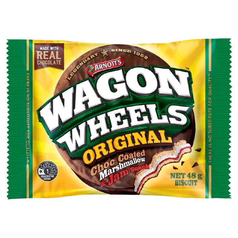 Arnott's Wagon Wheels Biscuits Original 48g