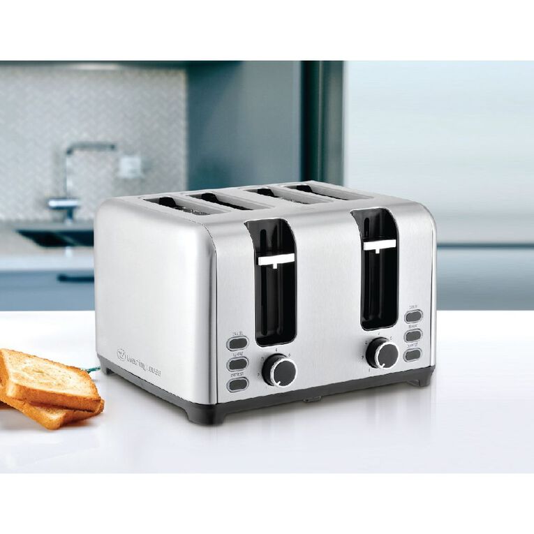 Westinghouse 4 Slice Toaster Stainless Steel The Warehouse
