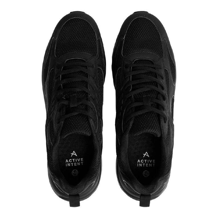 Active Intent Men's Neo Trainers, Black, hi-res