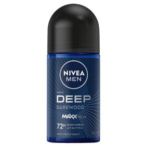Nivea Men Roll On Deodorant Deep Darkwood 50ml