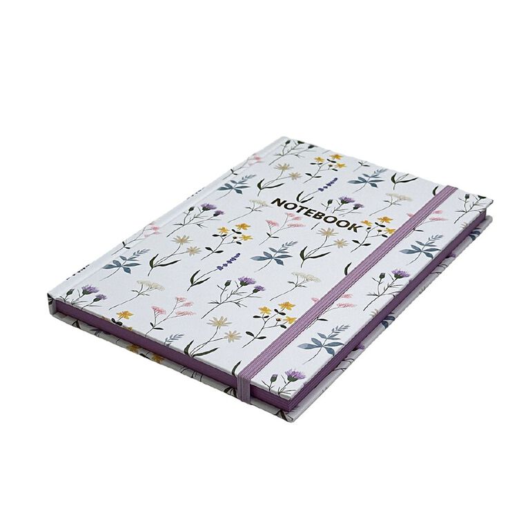 Uniti Stationery Country Calling Flowers A5 Casebound Notebook, , hi-res